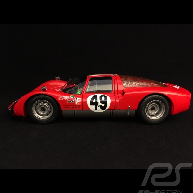Porsche 906 K rouge 12h Sebring 1966 n° 49 Jo Siffert 1/18 Minichamps 100666149