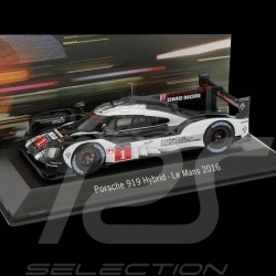 Porsche 919 Hybrid Le Mans 2016 n° 1 Webber 1/43 Spark S5100