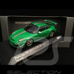 Porsche 911 GT3 RS 4.0 type 997 Vipergrün  1/43 Minichamps CA04316053