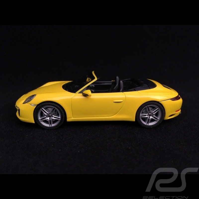 Porsche 911 Carrera Cabriolet ph II 2017 racinggelb 1/43 Herpa 071024