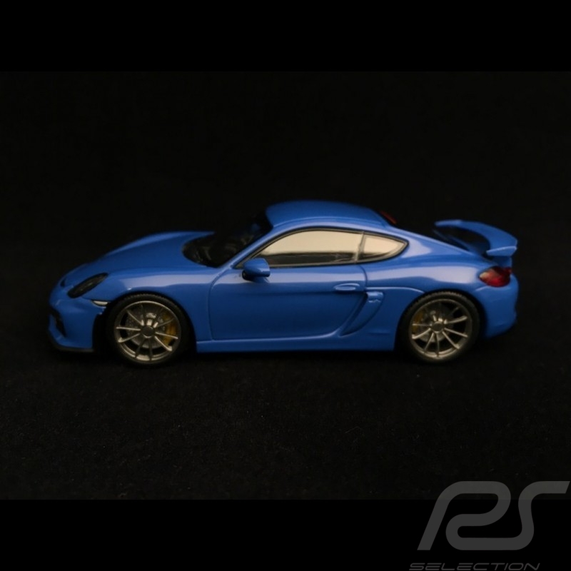 Porsche Cayman GT4 2016 Voodoo blau 1/43 Minichamps CA04316074