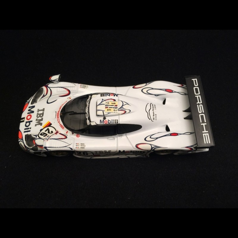 Porsche 911 type 996 GT1 Winner 24h du Mans 1998 n° 26 1/43