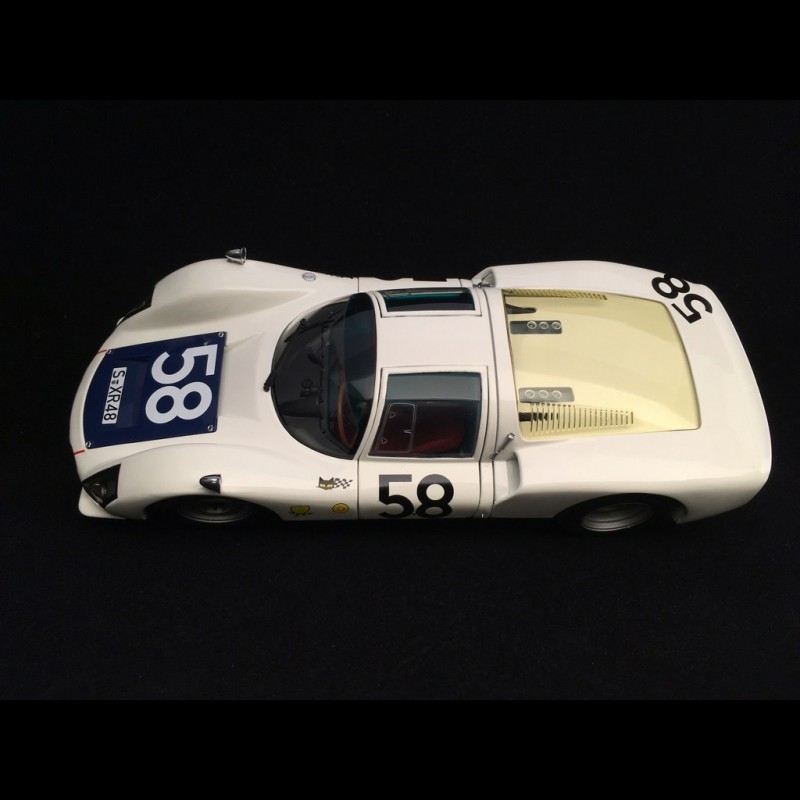 Porsche 906 K white winner 24h Le Mans 1966 n° 58 1/18 Minichamps