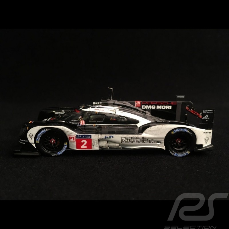 Porsche 919 Hybrid - HY n° 2 LMP1 Winner Le Mans 2016 finish line 1/43 Spark MAP02087316