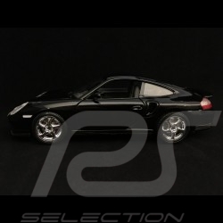 Porsche 911 Turbo type 996 2000 noire black schwarz  1/18 Burago 12030