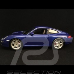 Porsche 997 Carrera S 2008 blue 1/18 Maisto 31692