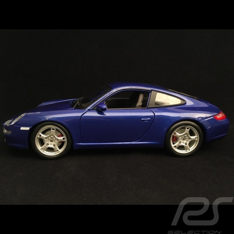 Porsche 997 Carrera S 2008 blue 1/18 Maisto 31692