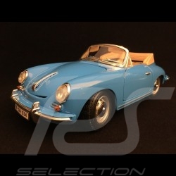 Porsche 356 B Cabriolet 1961 blau 1/18 Burago 12025