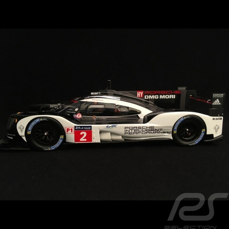 Porsche 919 Hybrid winner 24h du mans 2016 n° 2 with cup 1/18 Spark 18LM16