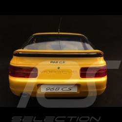 Porsche 968 Club Sport 1993 jaune yellow gelb 1/18 GT Spirit GT129