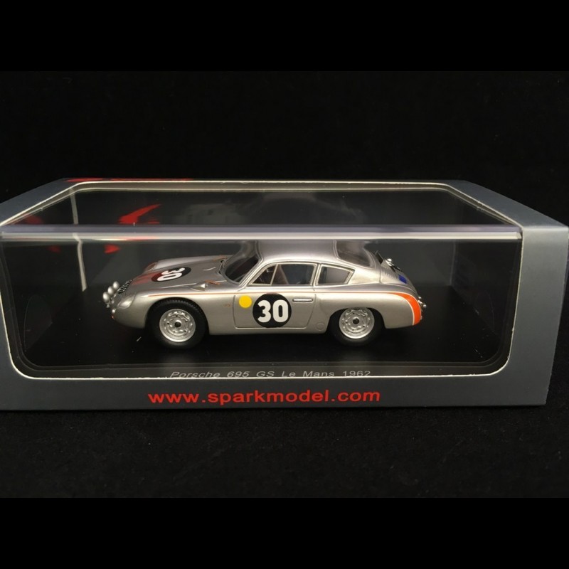 Porsche 356 B Abarth 695 GS 24h Du Mans 1962 N° 30 1/43 Spark S1878