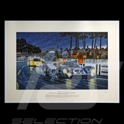 NOREV Porsche 917 K Winner 24H Le Mans 1970 (Richard Attwood et Hans Herrmann) Echelle 1:12 Voiture Miniature - Rouge | Achetez sur