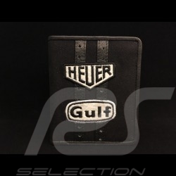 Wallet Gulf racing canvas / leather black