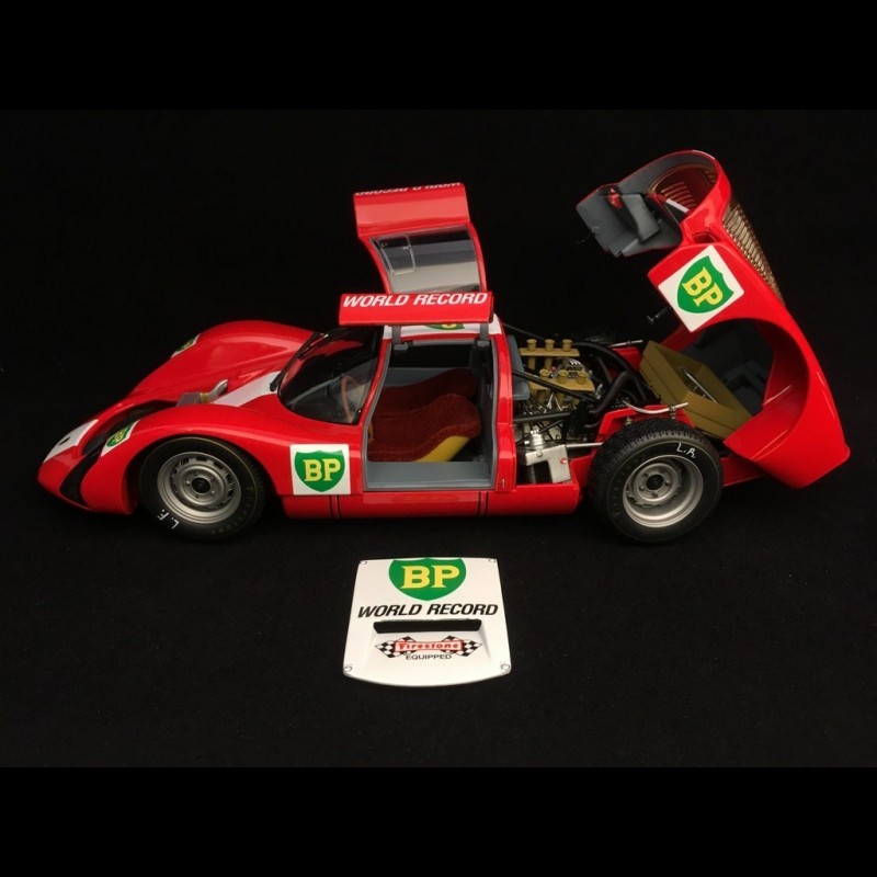 ミニチャンプス 1/18 ポルシェ PORSCHE 906 1967 World Record Monza