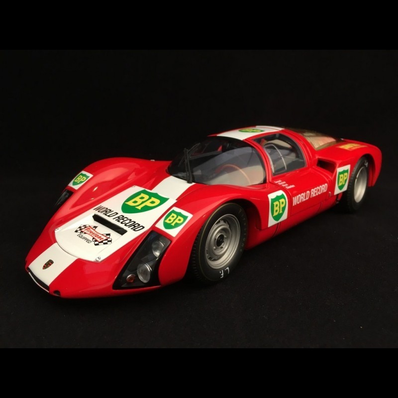 Porsche 906 E Monza 1967 BP World Record Runs 1/18 Minichamps 100676100