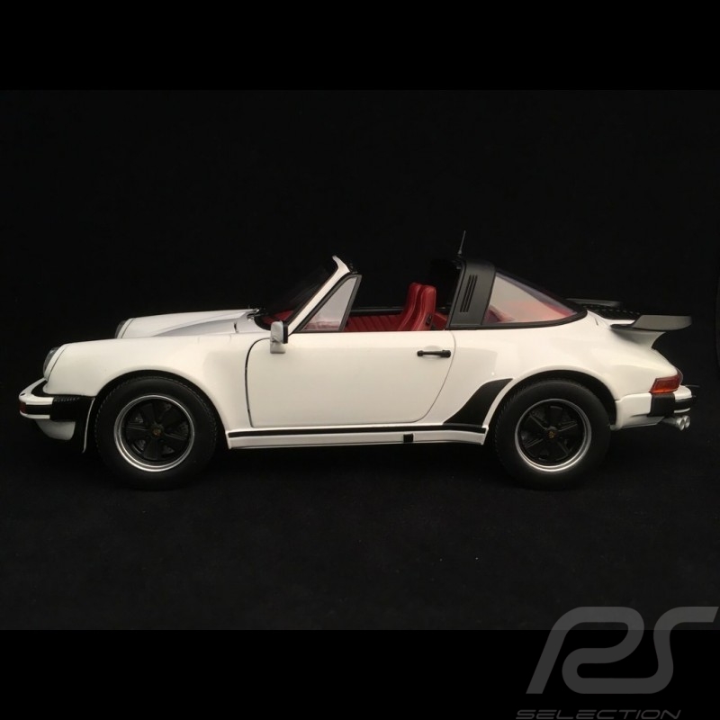 Porsche 911 3.3 Turbo Targa 1977 weiß  abnehmbares Dach 1/18 Norev 187660