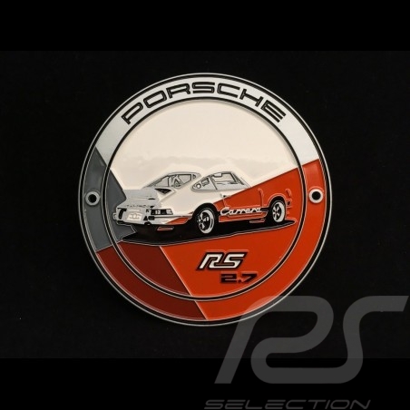 Grille badge Porsche 911 2.7 Carrera RS orange WAP0500500J