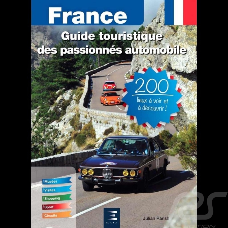Livre Guide touristique des passionnés automobile - Julian Parish