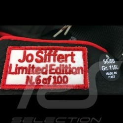 Helmet Jo Siffert 1968 replica n° 6 / 100 red white stripes swiss flag with visor