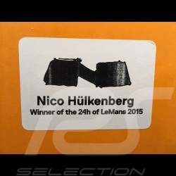 Pilot Helm Nico Hülkenberg Porsche 919 Hybrid Sieger Le Mans 2015 1/2 Schuberth 9085000230