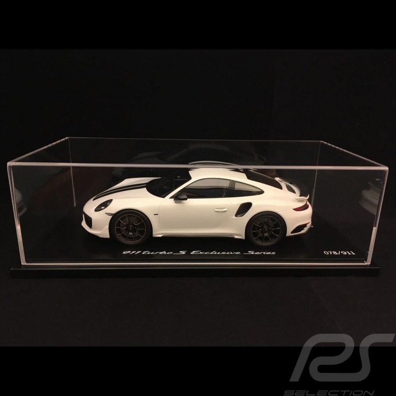 Porsche 911 Turbo S Exclusive Series 991 2017  weiß Carrara 1/18 Spark WAP0219030H