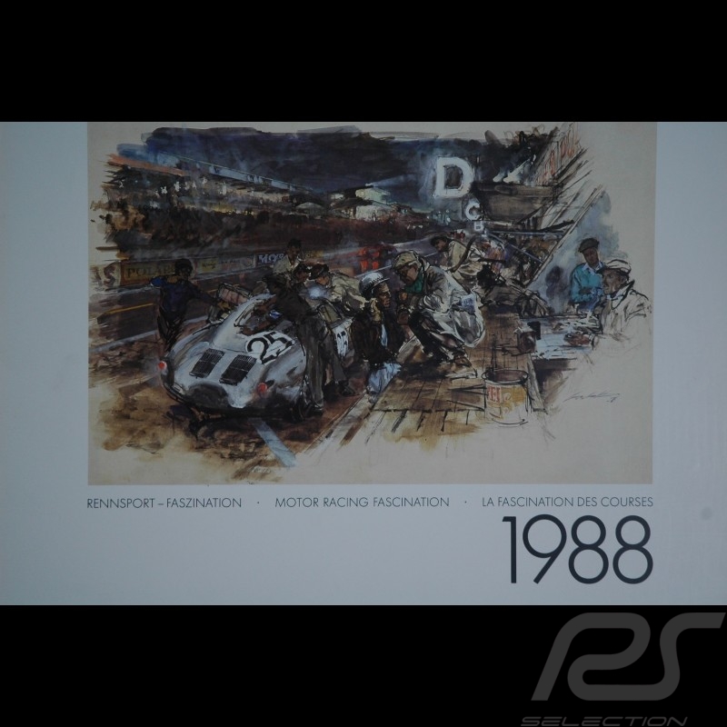 Calendrier Porsche 1988 Calendrier Porsche 1988