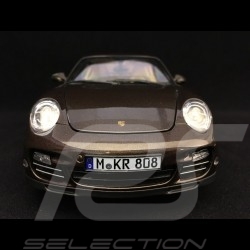 Porsche 911 Turbo 997 2010 braun Macadamia 1/18 Norev 187622