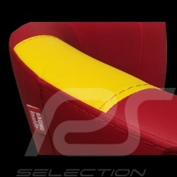 Fauteuil cabriolet Tub chair Tubstuhl  Racing Inside n° 10 rouge / jaune / gris 512MLM71