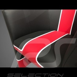 Fauteuil cabriolet Tub chair Tubstuhl Racing Inside 24H Le Mans noir / rouge / blanc chair Cabrio St