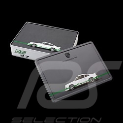 Büro Set Porsche 911 Carrera RS 2.7 Computermaus Mauspad USB-stick grün weiß grau Porsche Design WAP0508120G