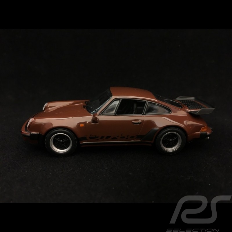 Porsche 911 Turbo 3.3 type 930 1977 brown 1/43 Minichamps 940069001
