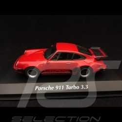 Porsche 911 Turbo 3.3 type 930 1977 red 1/43 Minichamps 940069000