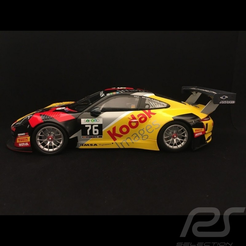 Porsche 991 GT3 R 24h Spa 2016 n° 76 Kodak 1/18 Minichamps 155166176