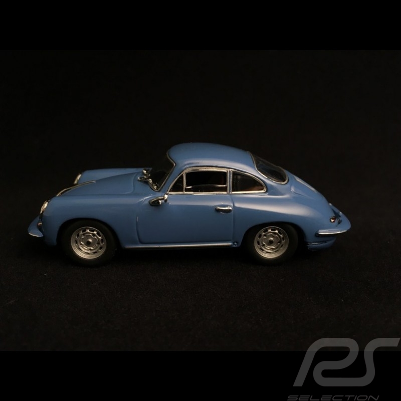 Porsche 356 C Carrera 2 1963 bleu émail 1/43 Minichamps 430062364