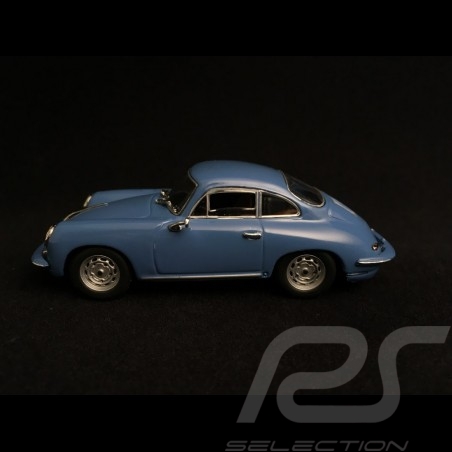 Porsche 356 C Carrera 2 1963 enamel blue 1/43 Minichamps 430062364