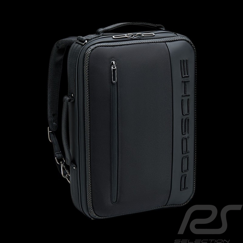 Porsche luggage 2 in 1 laptop / messenger and backpack bag 911