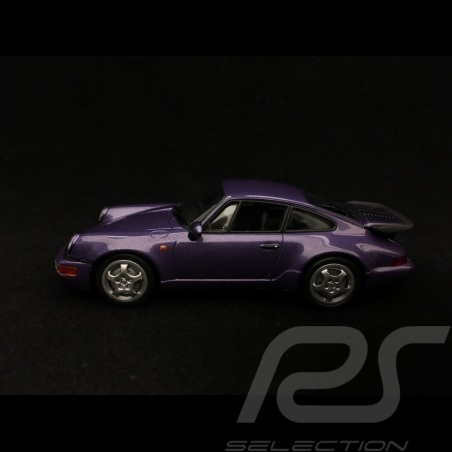 Porsche 911 Turbo type 964 / 965 1990 violet purple violett 1/43 Minichamps 940069100