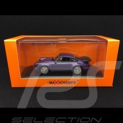 Porsche 911 Turbo type 964 1990 violett 1/43 Minichamps 940069100