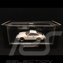 Porsche 911 3.0 SC Coupé 1978 - 1983 weiß 1/43 Minichamps Minicarfan