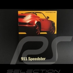 Porsche Broschüre 911 Speedster in Englisch Dezember 1992