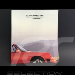 Porsche Brochure 911 SC Cabriolet in english