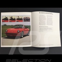 Porsche Brochure 911 SC Cabriolet in english