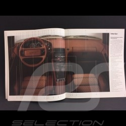 Brochure Porsche 928 S  1982 anglais english Englisch