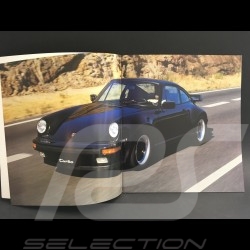 Brochure Porsche 911 3.3 turbo 1986 anglais english Englisch