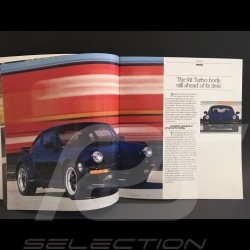 Porsche Brochure 911 3.3 turbo in english 1986