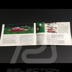 Brochure Porsche gamme 1969 - Fact book anglais english Englisch 