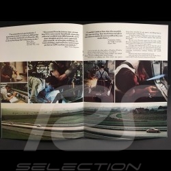 Brochure Porsche Gamme Porsche 1972 anglais english Englisch