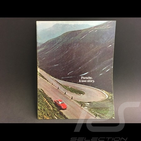 Brochure Porsche Gamme Porsche 1970 en anglais