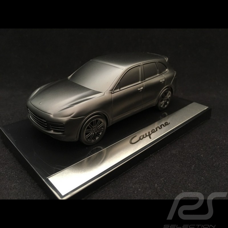 Porsche Cayenne Sculpture black satin on stand 1/43 Porsche Design WMAE1501000300