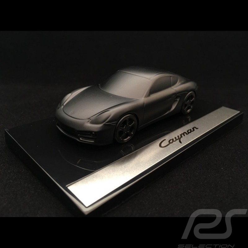 Porsche Cayman Sculpture black satin on stand 1/43 Porsche Design WMAI1501000200